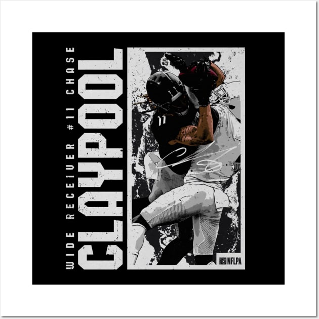 Chase Claypool Pittsburgh Catch Wall Art by Buya_Hamkac